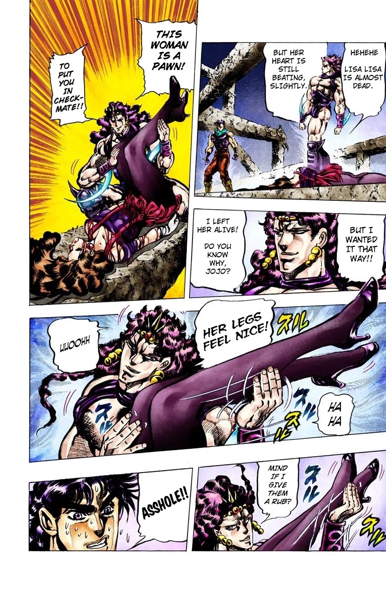 JoJo's Bizarre Adventure Part 2 - Battle Tendency (Official Colored) chapter 62 page 12