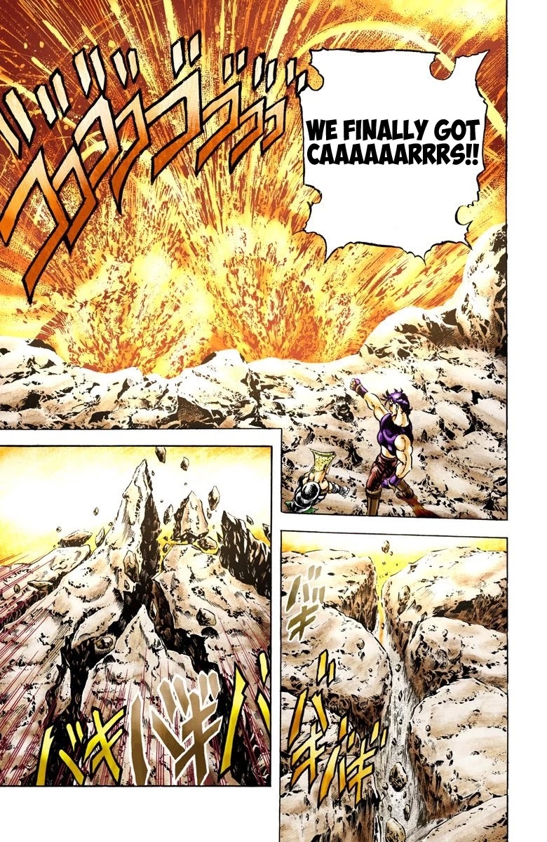 JoJo's Bizarre Adventure Part 2 - Battle Tendency (Official Colored) chapter 67 page 11