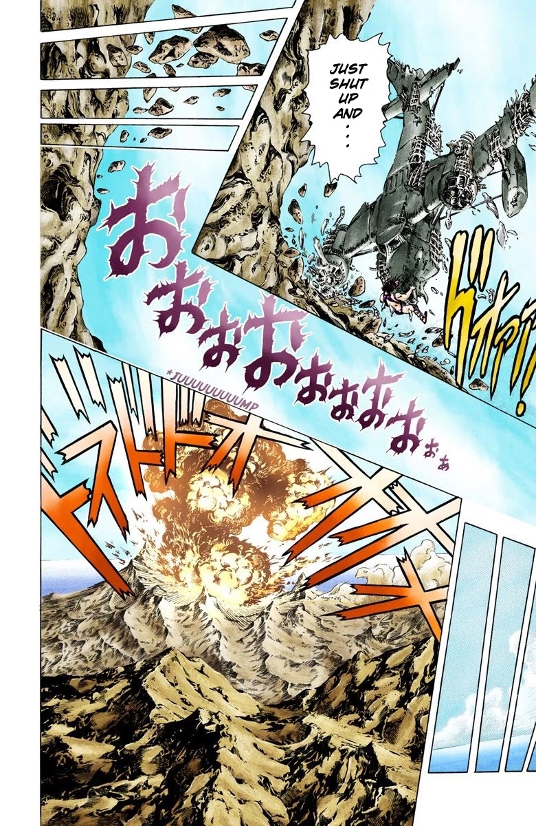 JoJo's Bizarre Adventure Part 2 - Battle Tendency (Official Colored) chapter 67 page 4