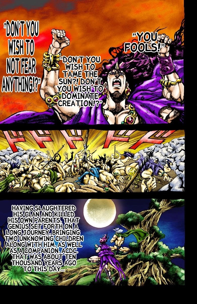 JoJo's Bizarre Adventure Part 2 - Battle Tendency (Official Colored) chapter 68 page 3
