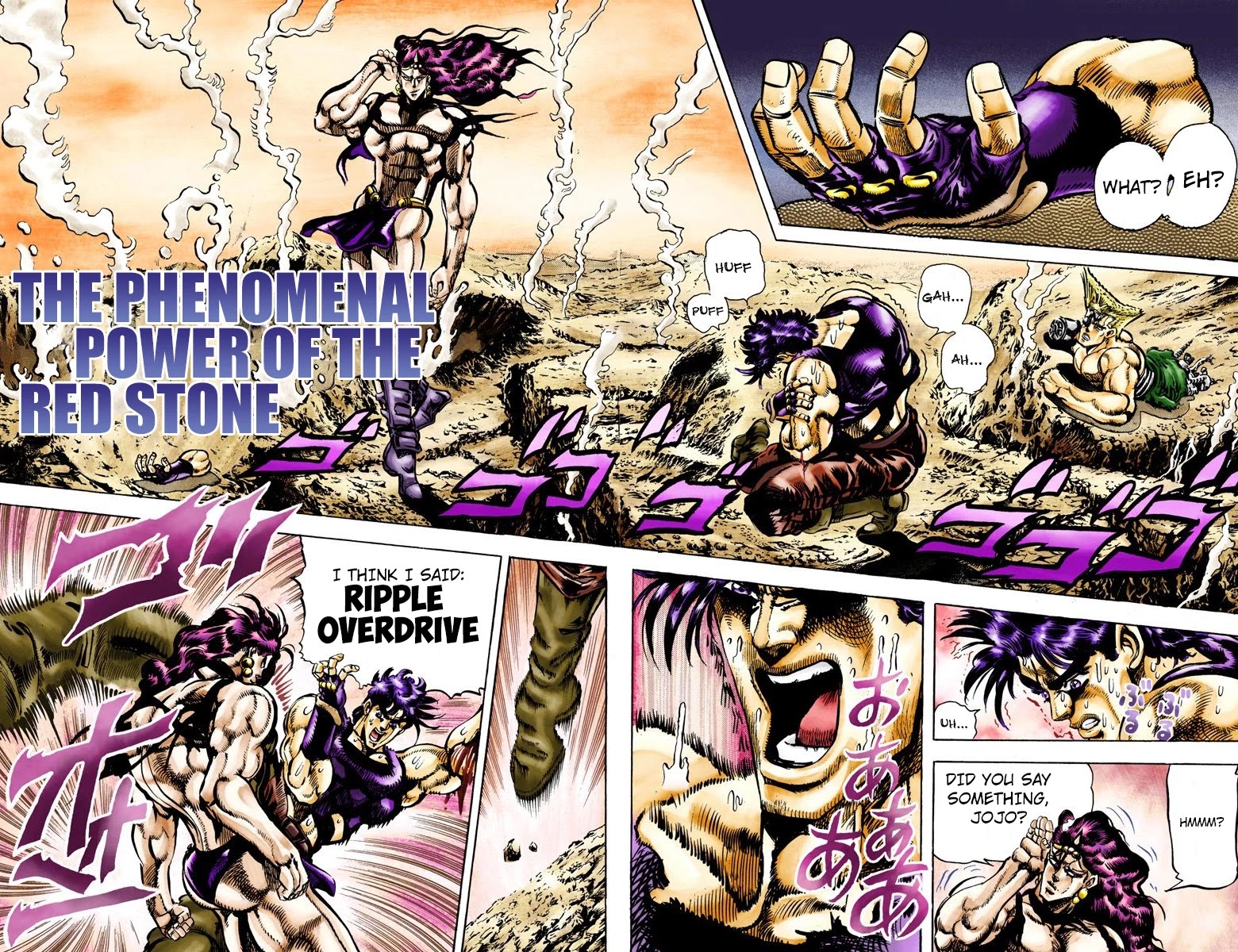 JoJo's Bizarre Adventure Part 2 - Battle Tendency (Official Colored) chapter 68 page 4