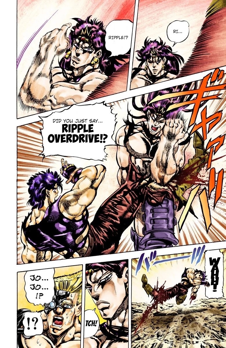 JoJo's Bizarre Adventure Part 2 - Battle Tendency (Official Colored) chapter 68 page 5
