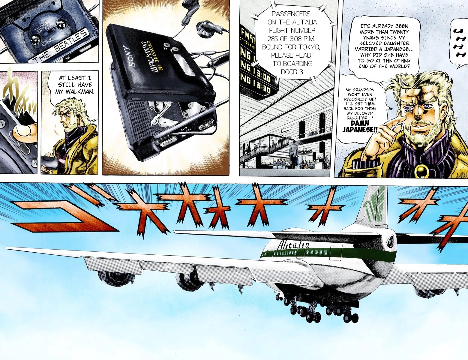 JoJo's Bizarre Adventure Part 2 - Battle Tendency (Official Colored) chapter 69 page 19