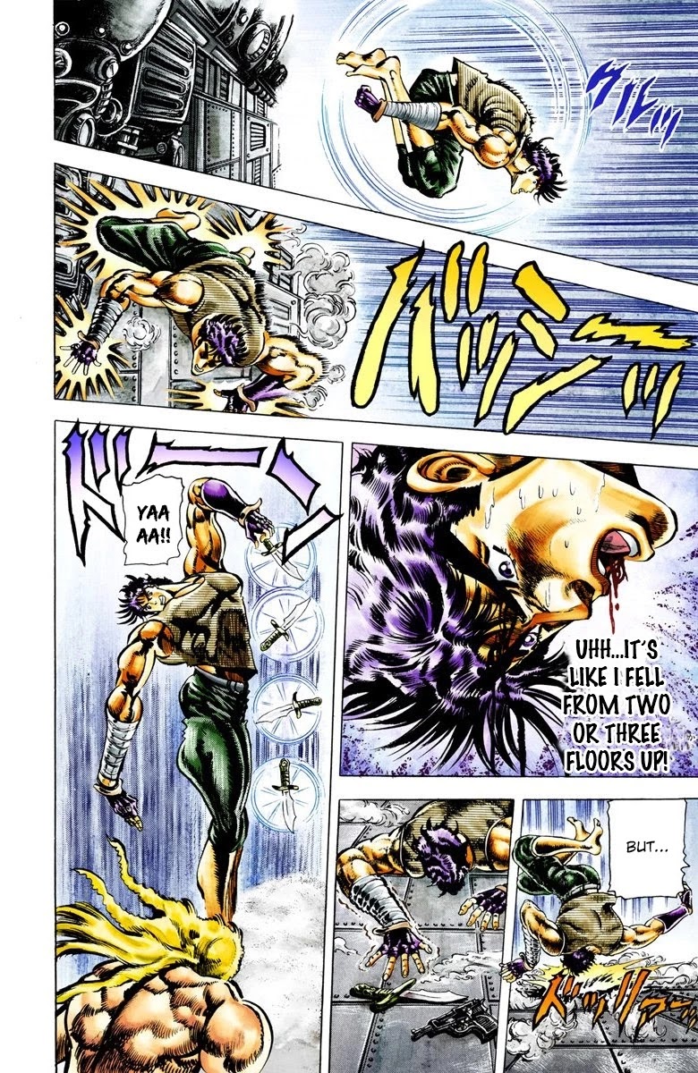 JoJo's Bizarre Adventure Part 2 - Battle Tendency (Official Colored) chapter 15 page 8