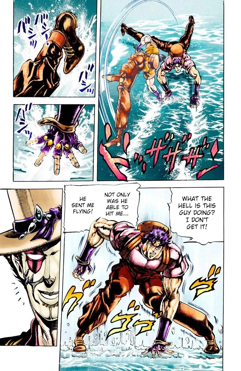 JoJo's Bizarre Adventure Part 2 - Battle Tendency (Official Colored) chapter 27 page 18