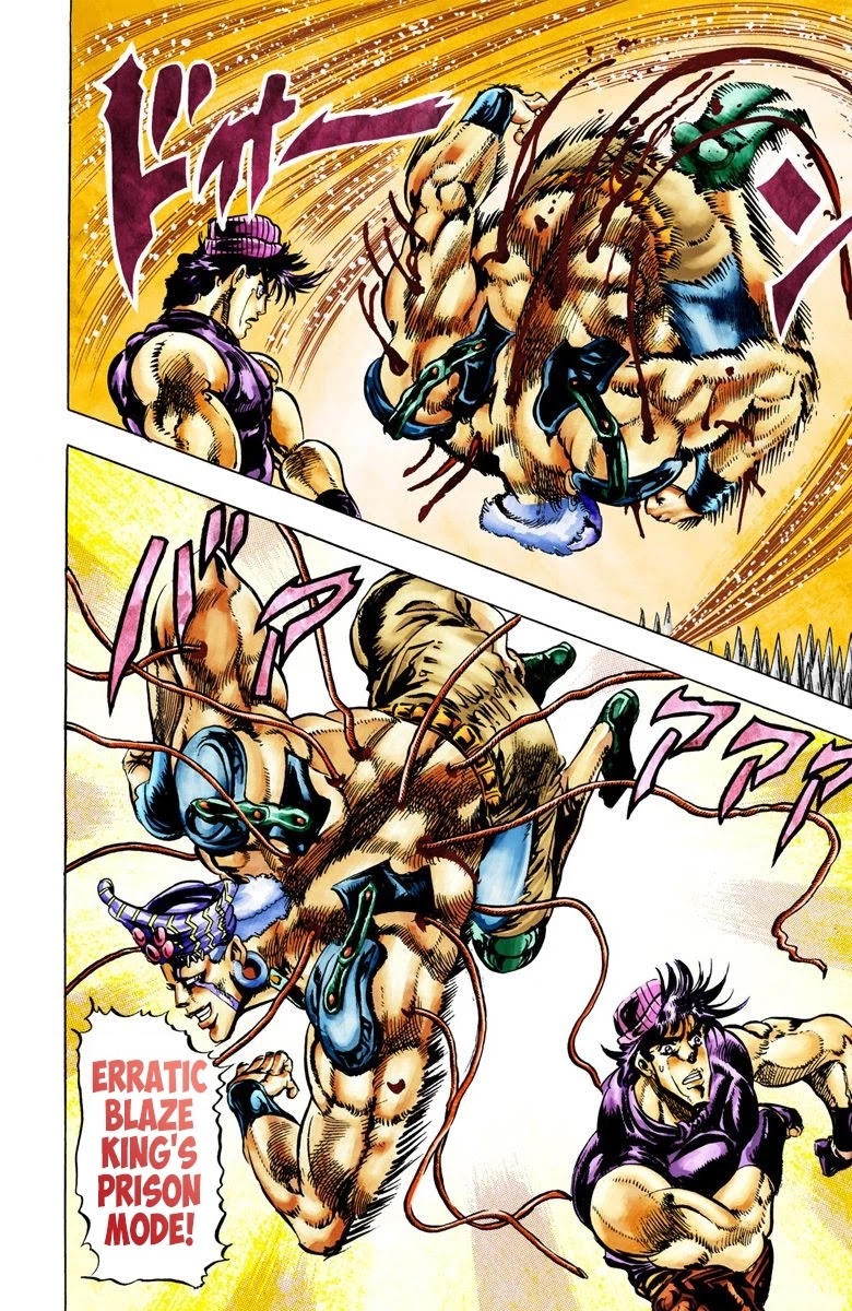 JoJo's Bizarre Adventure Part 2 - Battle Tendency (Official Colored) chapter 35 page 14