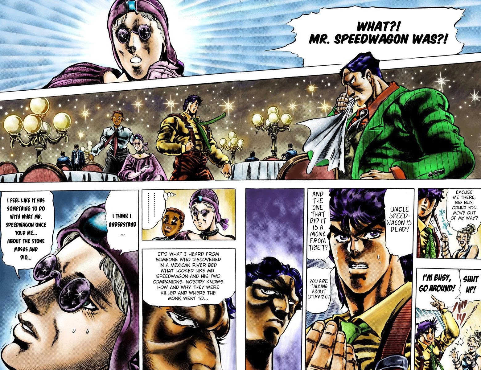 JoJo's Bizarre Adventure Part 2 - Battle Tendency (Official Colored) chapter 4 page 2