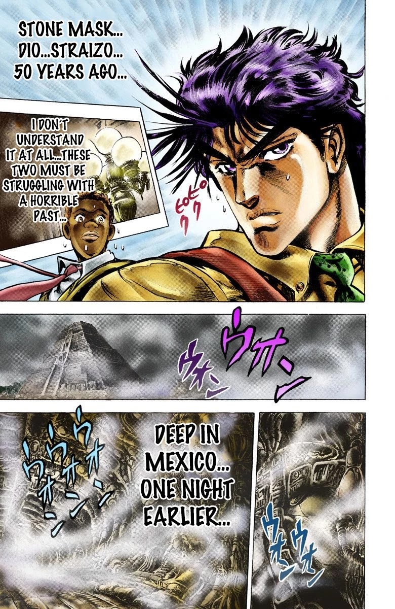 JoJo's Bizarre Adventure Part 2 - Battle Tendency (Official Colored) chapter 4 page 6