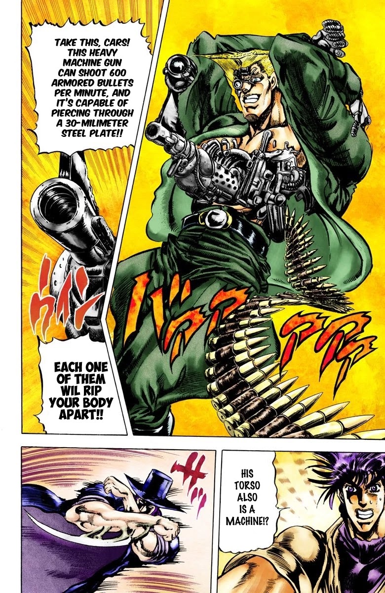 JoJo's Bizarre Adventure Part 2 - Battle Tendency (Official Colored) chapter 41 page 11