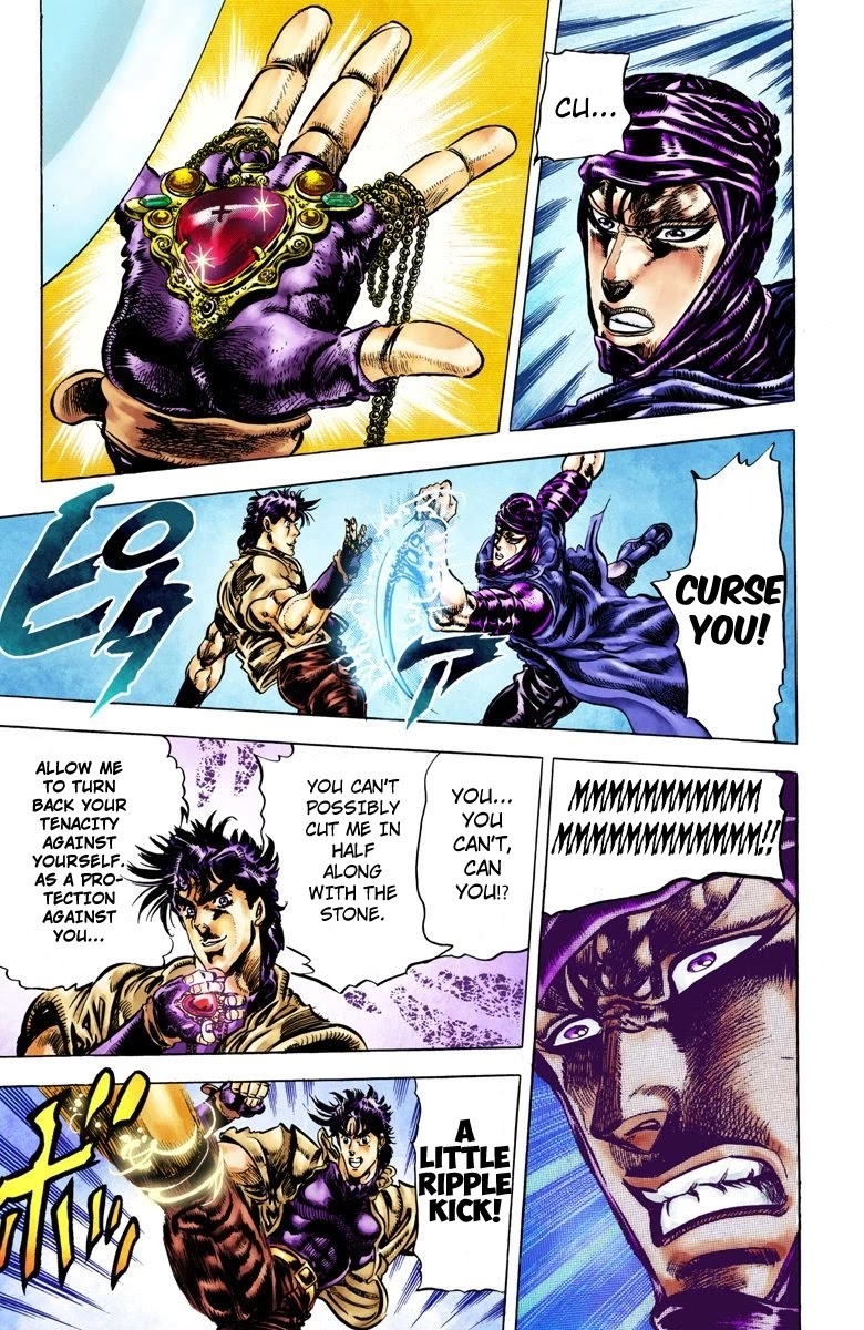 JoJo's Bizarre Adventure Part 2 - Battle Tendency (Official Colored) chapter 43 page 11
