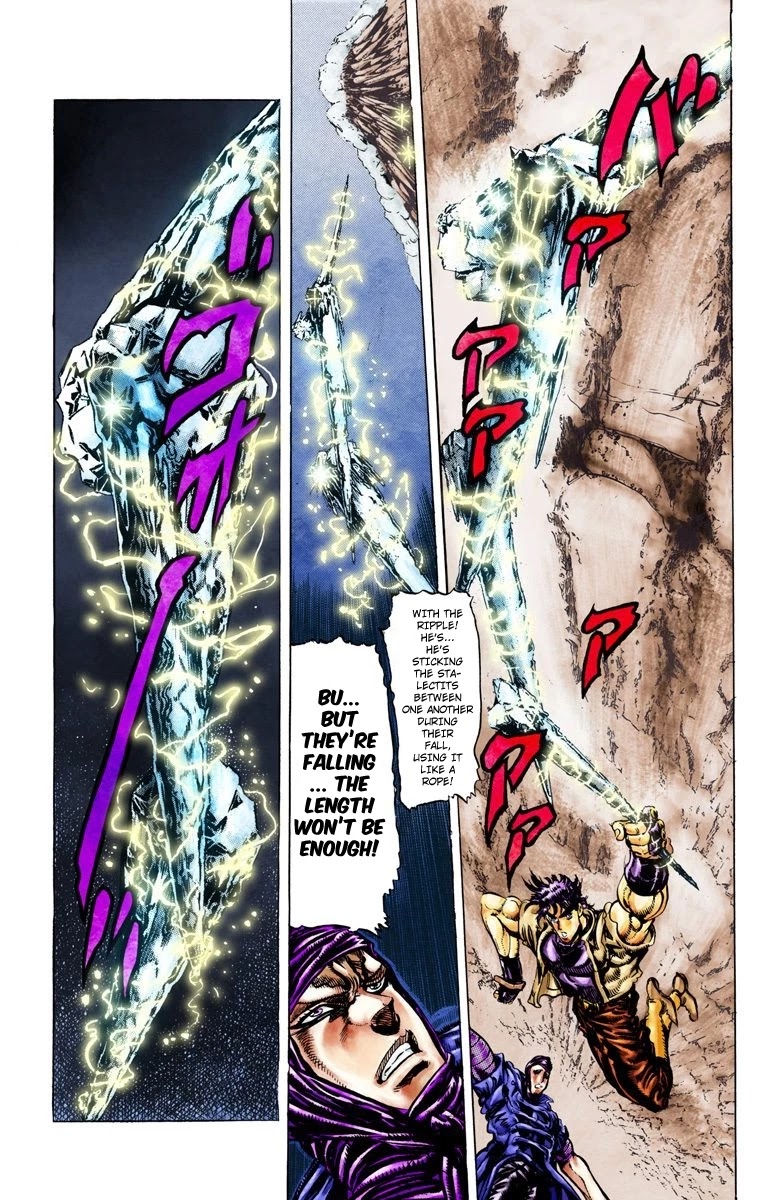 JoJo's Bizarre Adventure Part 2 - Battle Tendency (Official Colored) chapter 43 page 13