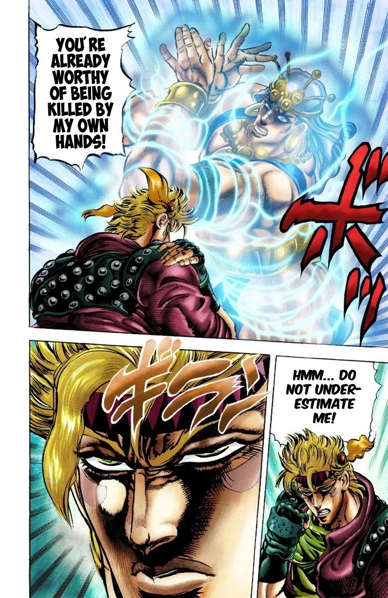JoJo's Bizarre Adventure Part 2 - Battle Tendency (Official Colored) chapter 46 page 16