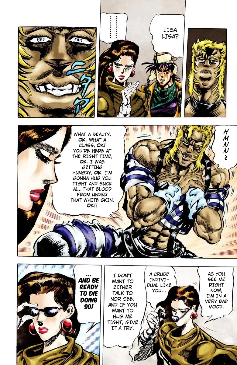 JoJo's Bizarre Adventure Part 2 - Battle Tendency (Official Colored) chapter 50 page 10