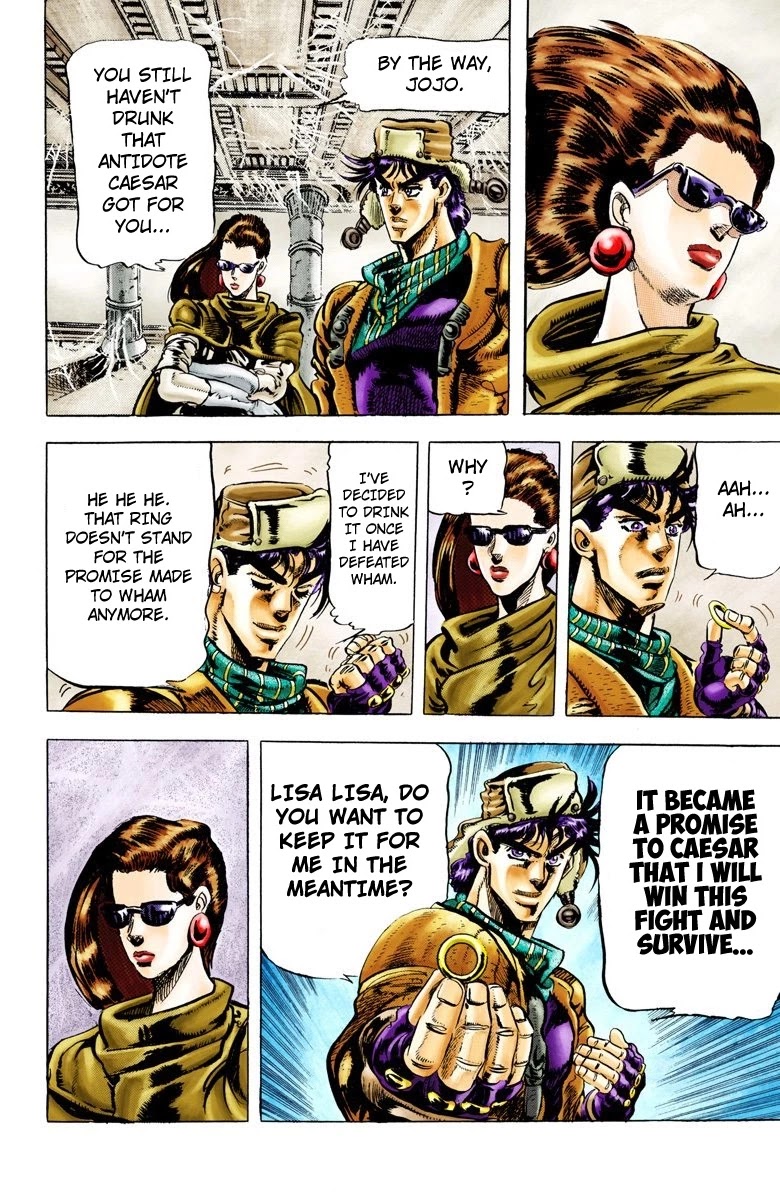 JoJo's Bizarre Adventure Part 2 - Battle Tendency (Official Colored) chapter 50 page 18