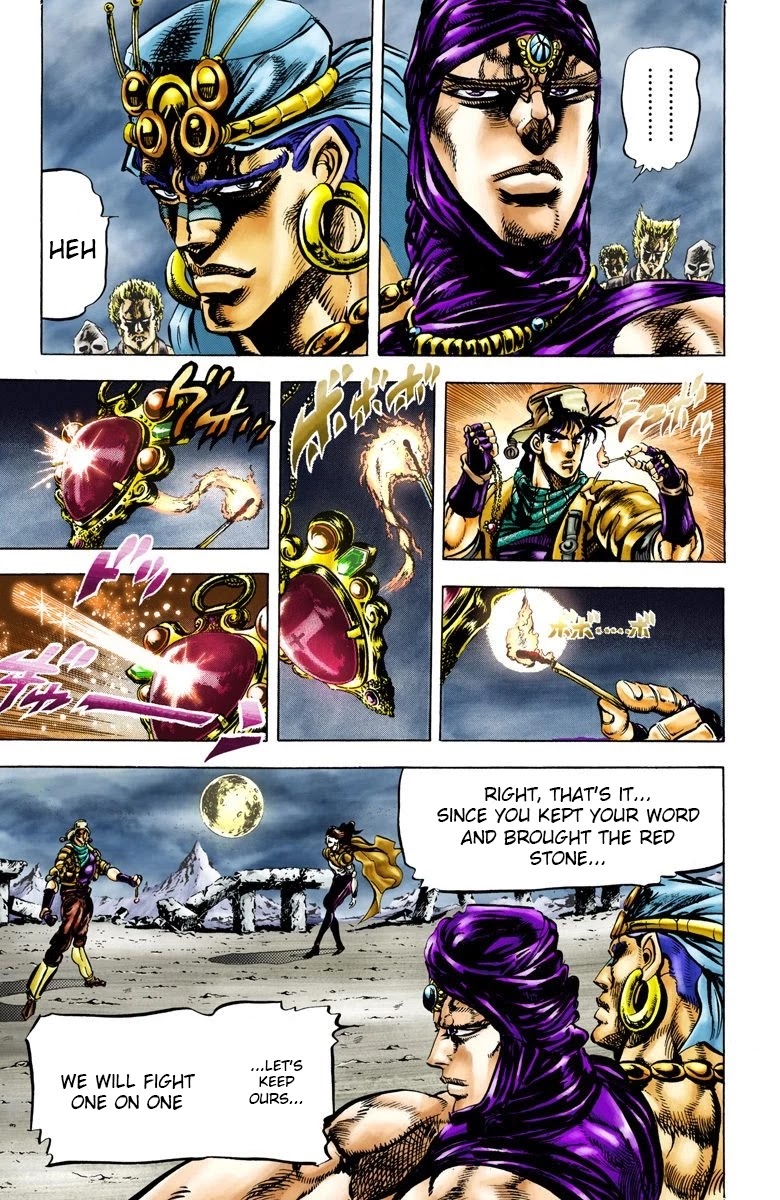 JoJo's Bizarre Adventure Part 2 - Battle Tendency (Official Colored) chapter 52 page 17