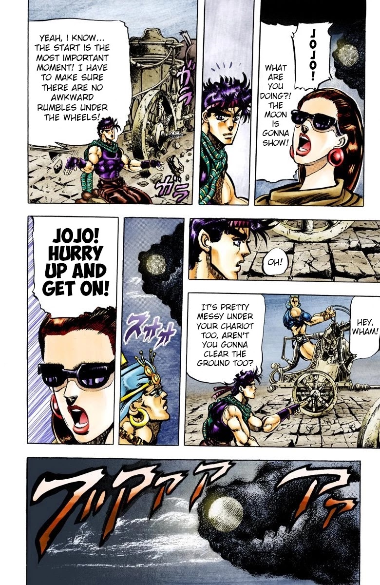 JoJo's Bizarre Adventure Part 2 - Battle Tendency (Official Colored) chapter 54 page 8