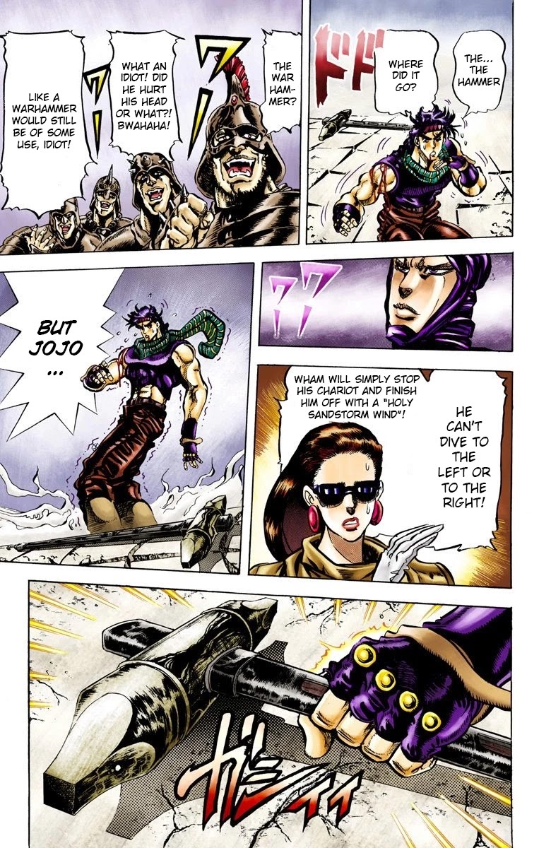 JoJo's Bizarre Adventure Part 2 - Battle Tendency (Official Colored) chapter 55 page 12