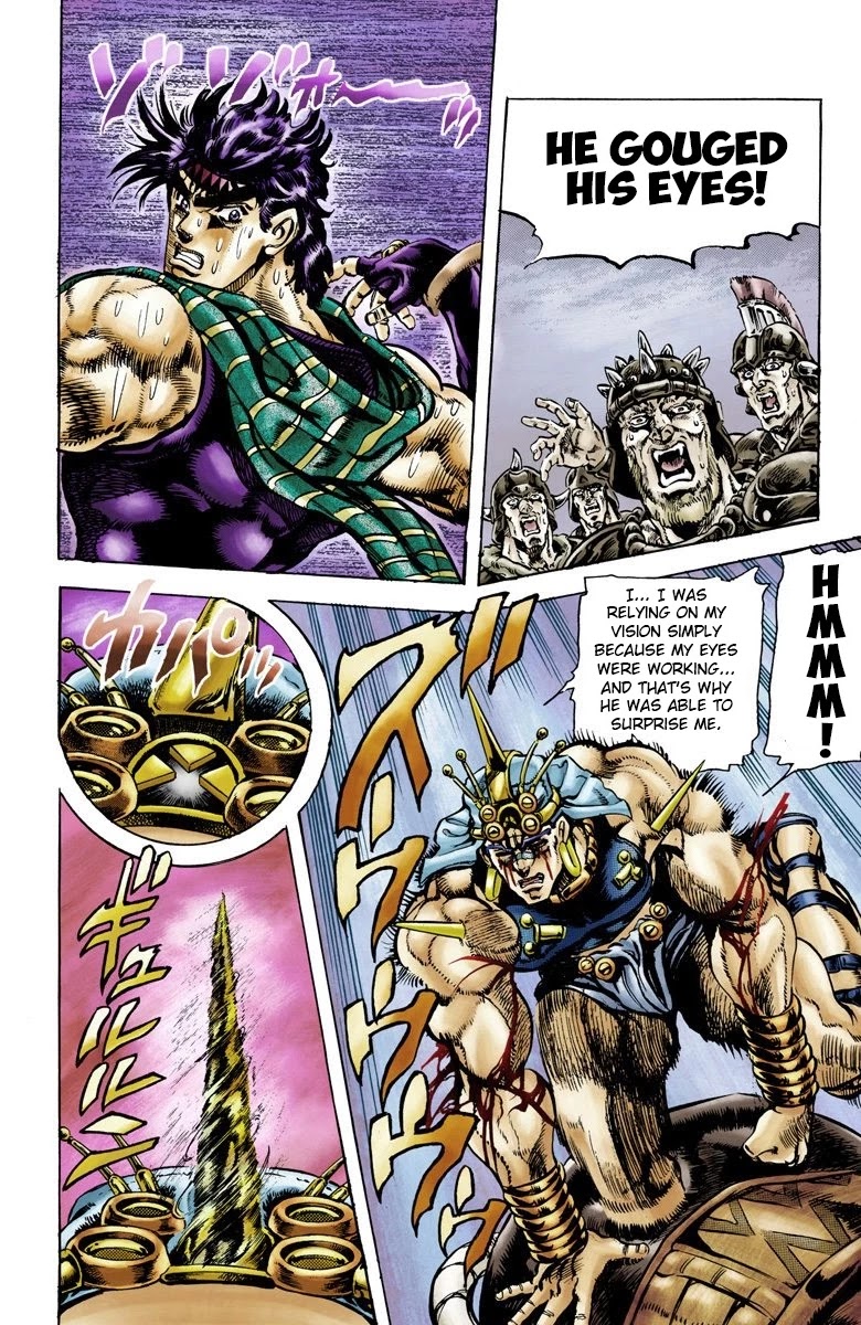 JoJo's Bizarre Adventure Part 2 - Battle Tendency (Official Colored) chapter 57 page 12