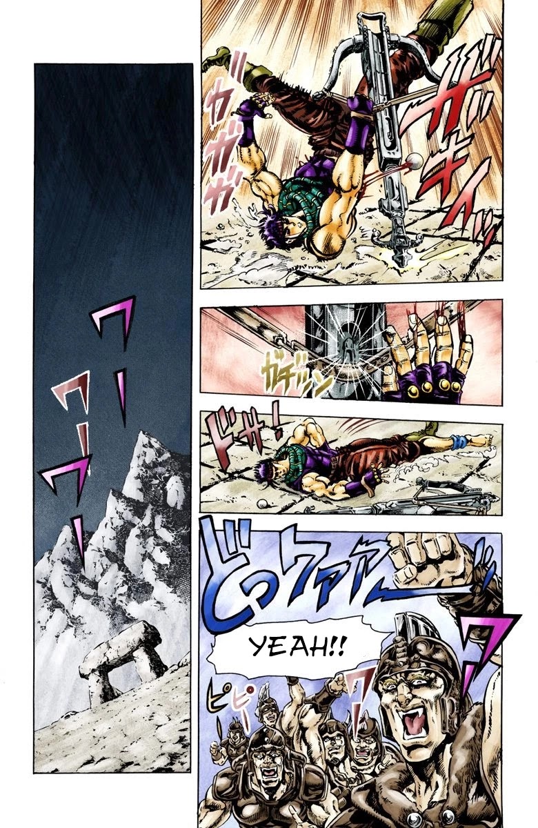 JoJo's Bizarre Adventure Part 2 - Battle Tendency (Official Colored) chapter 58 page 10
