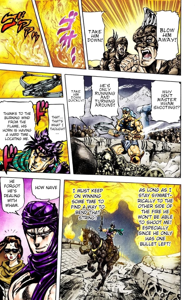 JoJo's Bizarre Adventure Part 2 - Battle Tendency (Official Colored) chapter 58 page 5