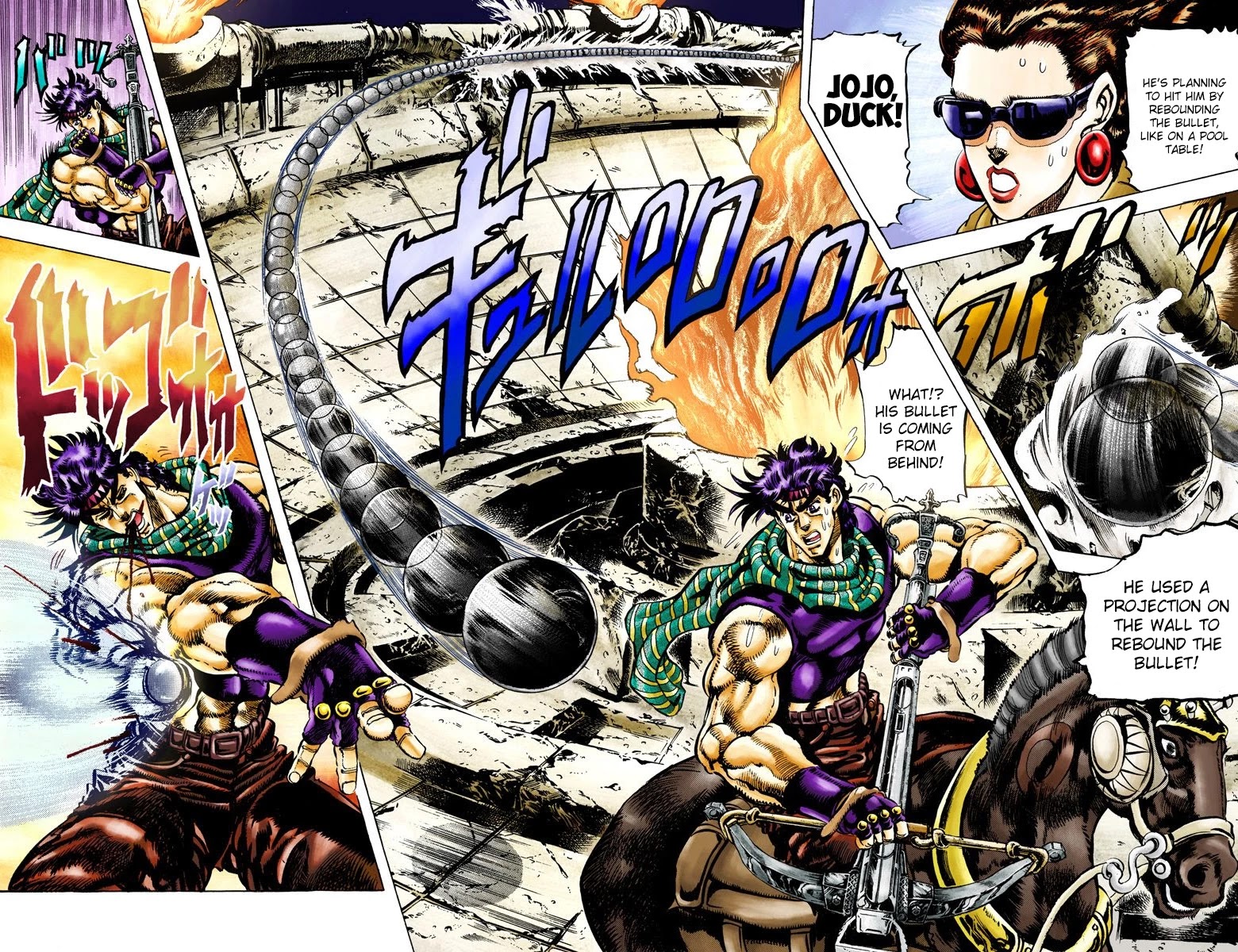 JoJo's Bizarre Adventure Part 2 - Battle Tendency (Official Colored) chapter 58 page 8
