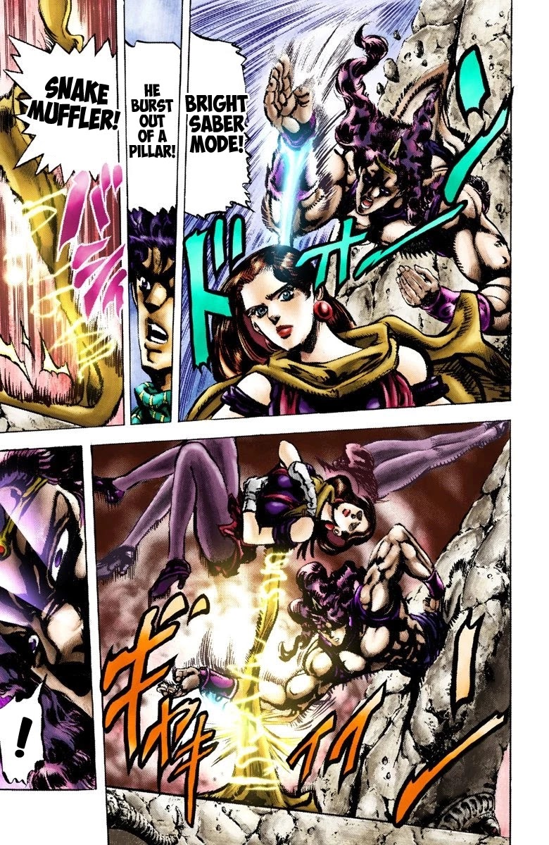 JoJo's Bizarre Adventure Part 2 - Battle Tendency (Official Colored) chapter 61 page 14