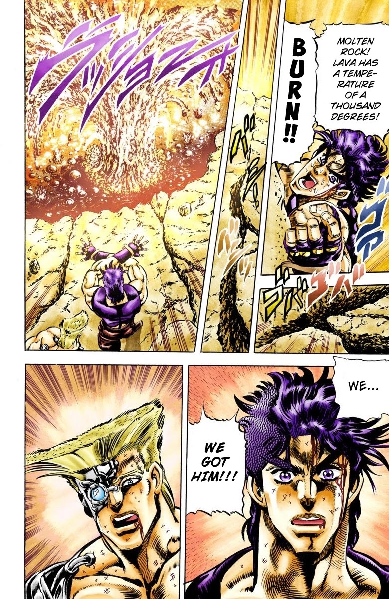 JoJo's Bizarre Adventure Part 2 - Battle Tendency (Official Colored) chapter 67 page 10