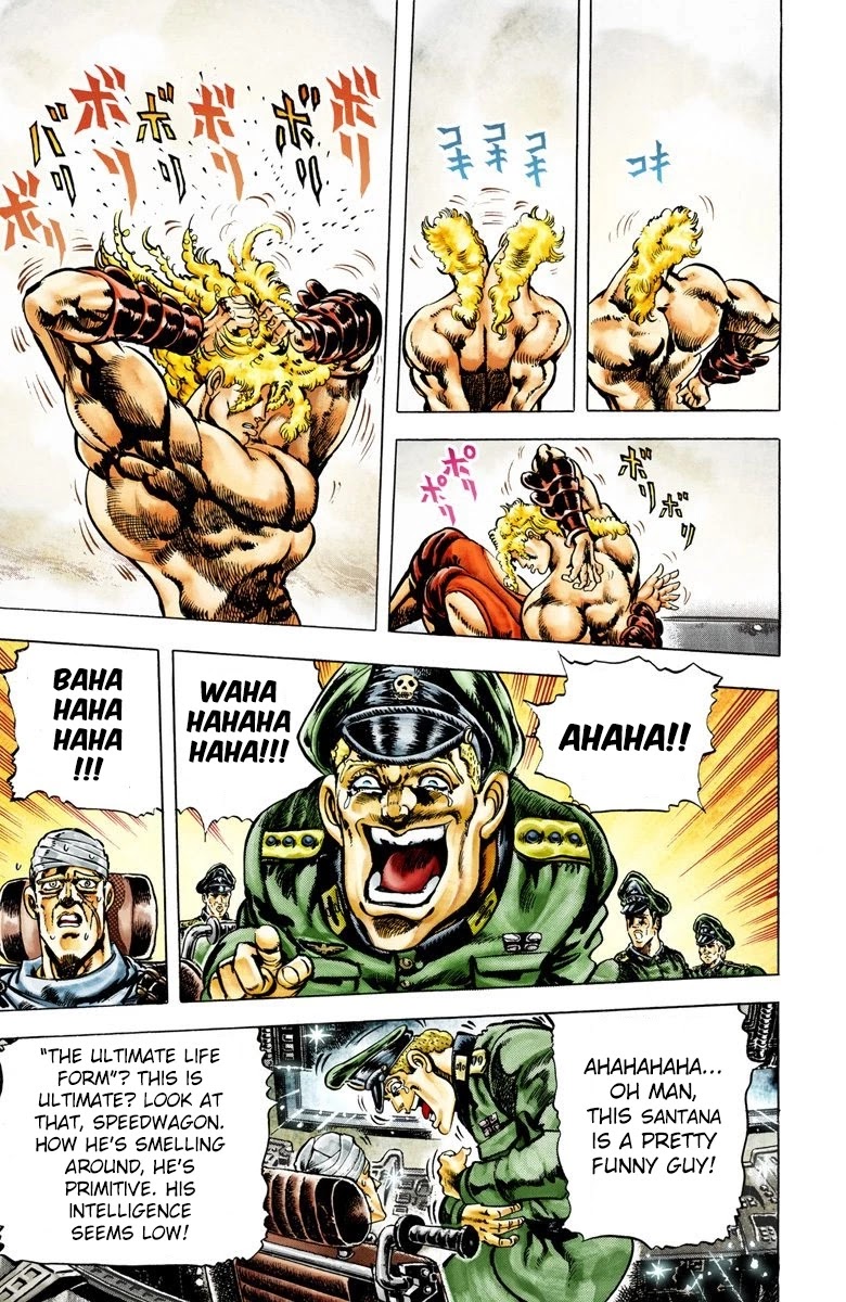 JoJo's Bizarre Adventure Part 2 - Battle Tendency (Official Colored) chapter 10 page 10