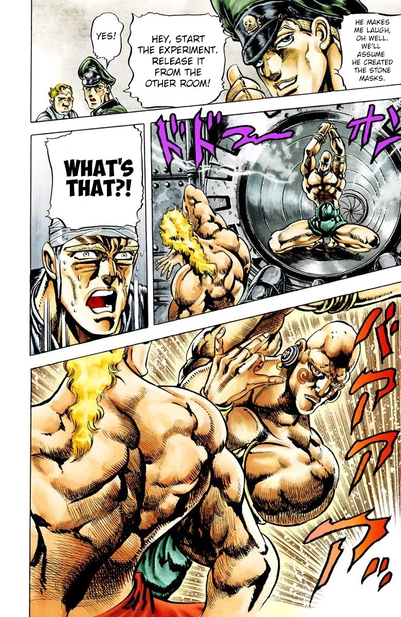 JoJo's Bizarre Adventure Part 2 - Battle Tendency (Official Colored) chapter 10 page 11