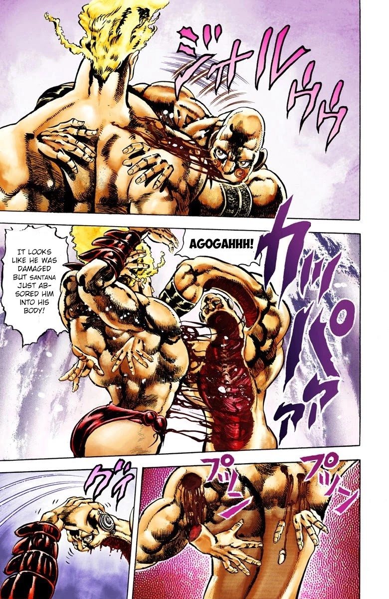 JoJo's Bizarre Adventure Part 2 - Battle Tendency (Official Colored) chapter 10 page 16