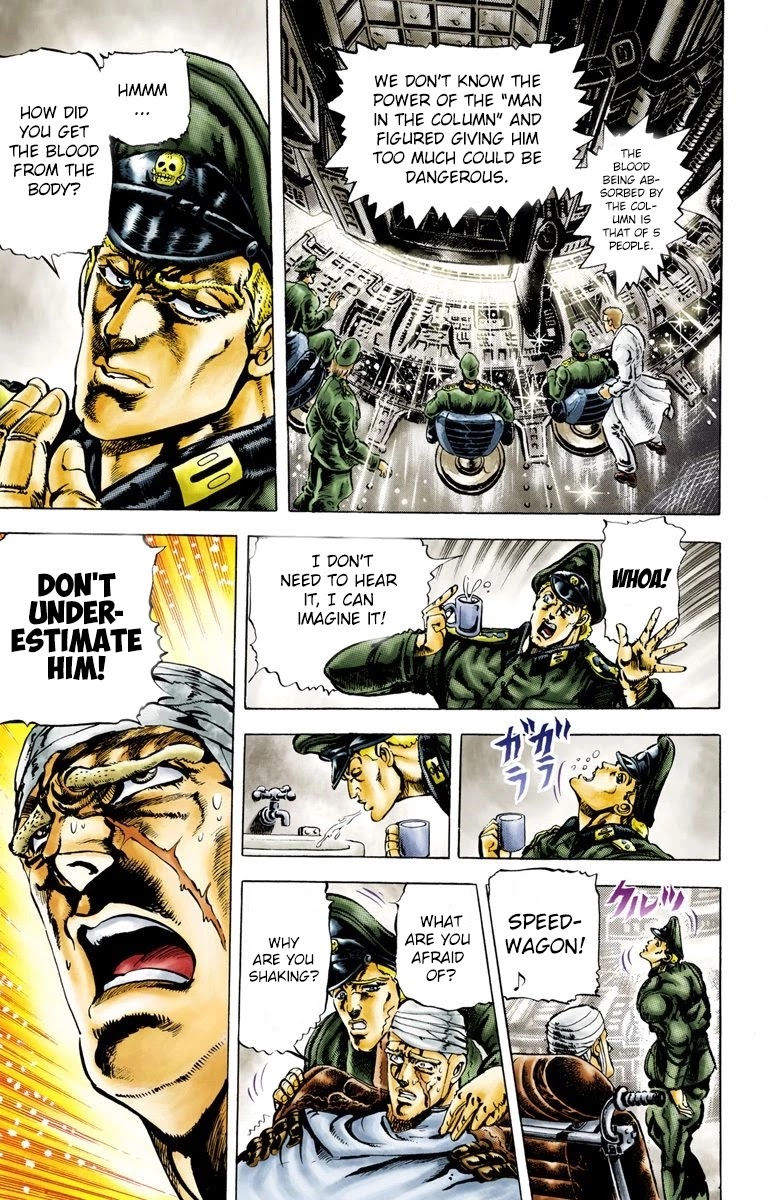 JoJo's Bizarre Adventure Part 2 - Battle Tendency (Official Colored) chapter 10 page 2