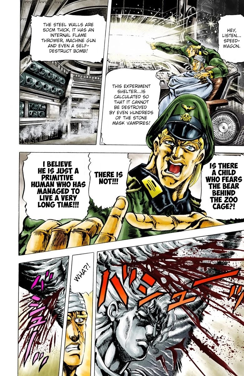 JoJo's Bizarre Adventure Part 2 - Battle Tendency (Official Colored) chapter 10 page 3