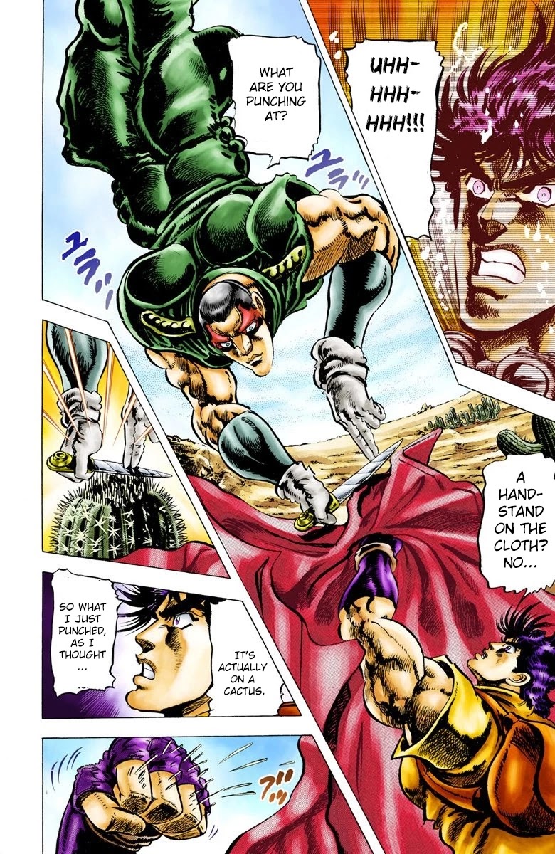 JoJo's Bizarre Adventure Part 2 - Battle Tendency (Official Colored) chapter 11 page 12