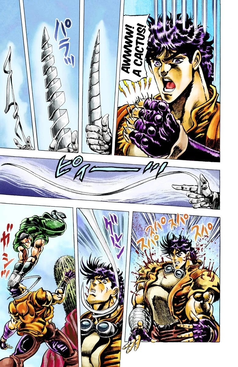 JoJo's Bizarre Adventure Part 2 - Battle Tendency (Official Colored) chapter 11 page 13