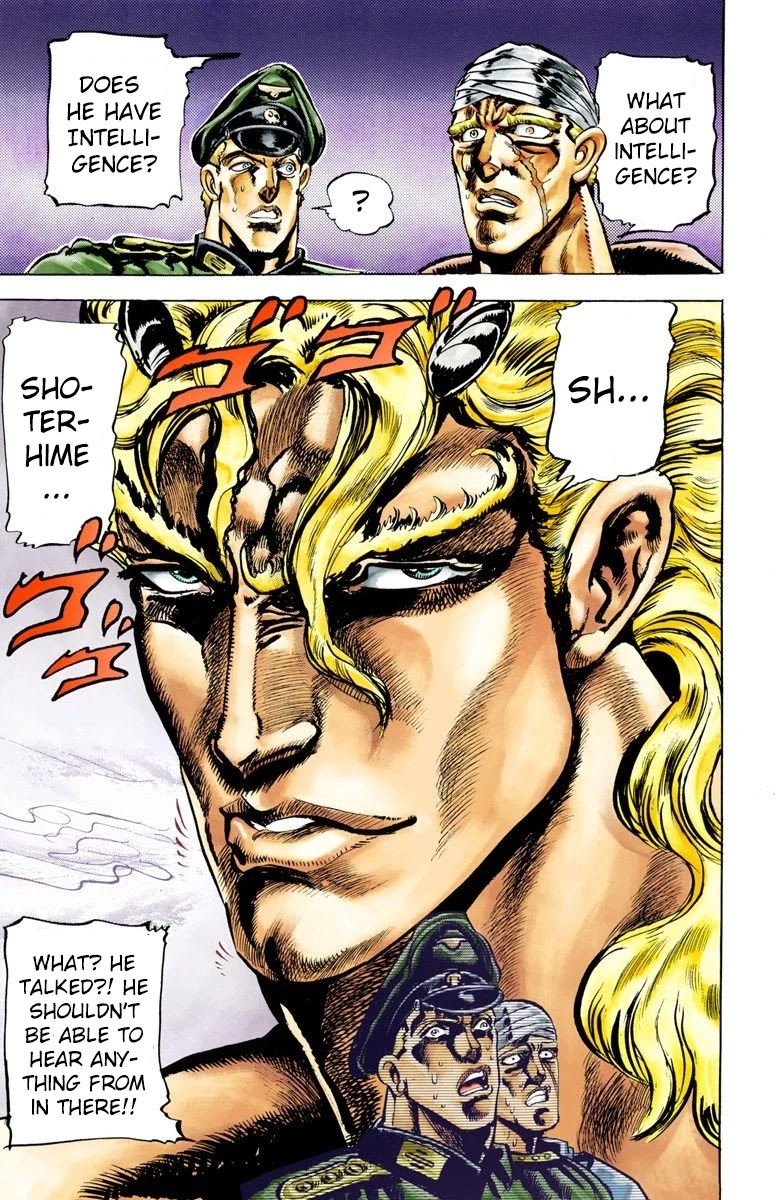 JoJo's Bizarre Adventure Part 2 - Battle Tendency (Official Colored) chapter 11 page 19