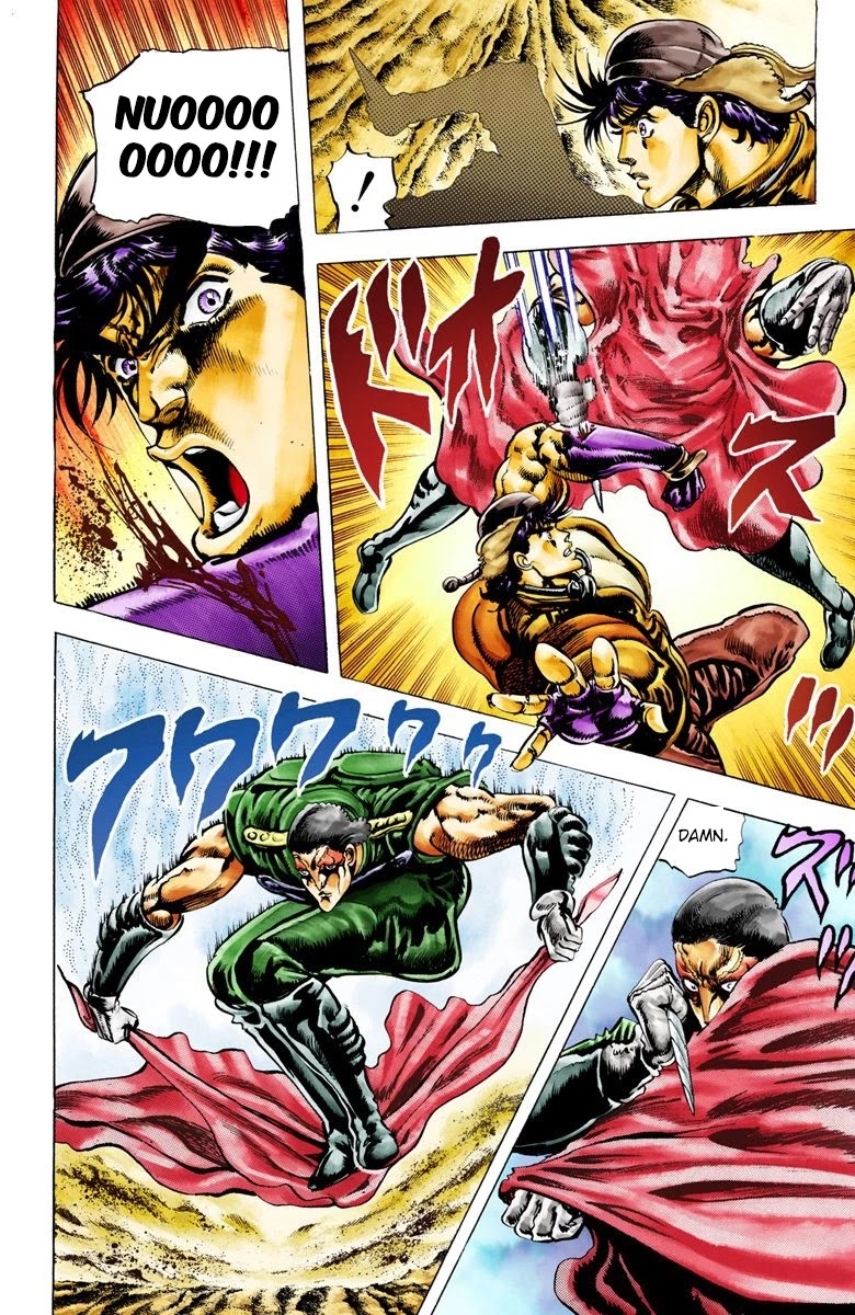 JoJo's Bizarre Adventure Part 2 - Battle Tendency (Official Colored) chapter 11 page 6