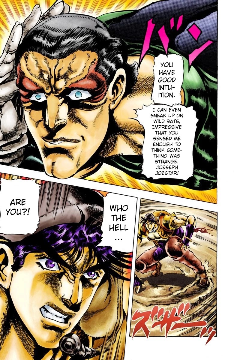 JoJo's Bizarre Adventure Part 2 - Battle Tendency (Official Colored) chapter 11 page 7