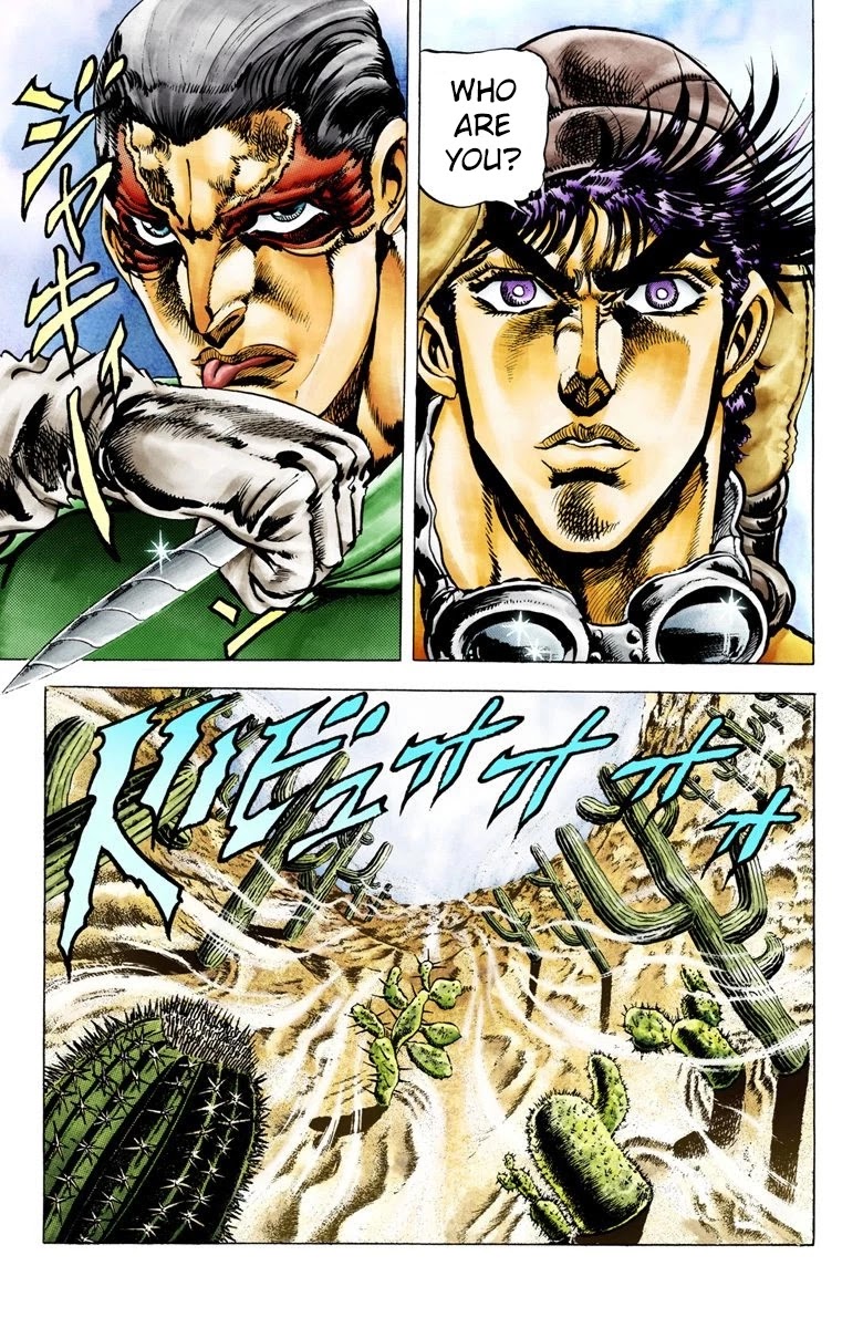 JoJo's Bizarre Adventure Part 2 - Battle Tendency (Official Colored) chapter 11 page 9