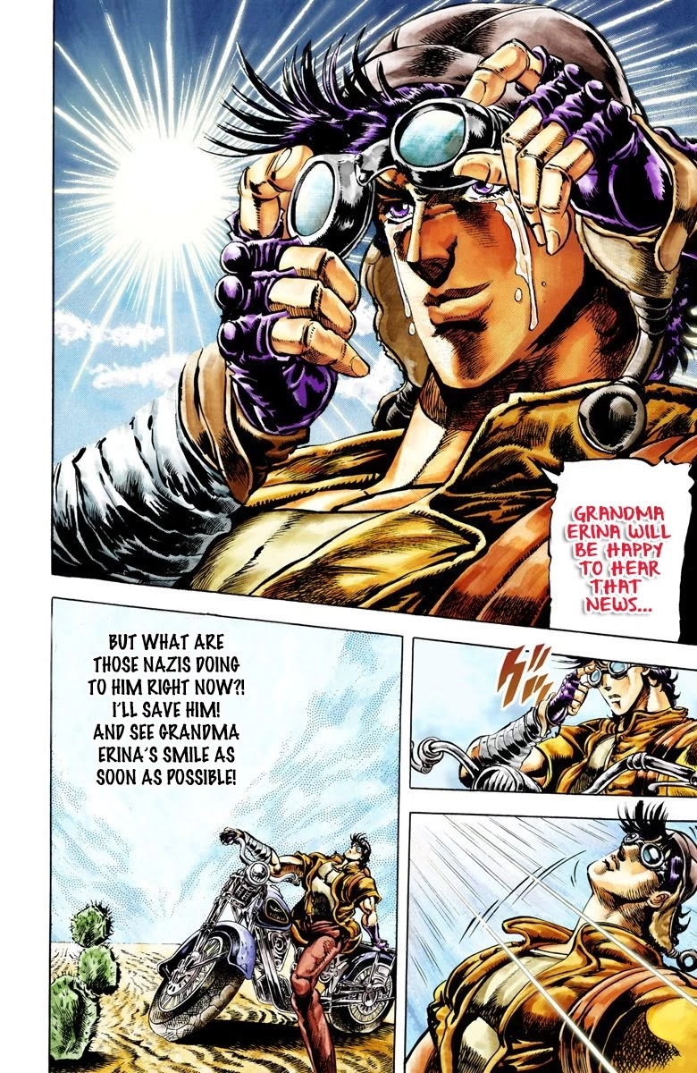 JoJo's Bizarre Adventure Part 2 - Battle Tendency (Official Colored) chapter 12 page 5