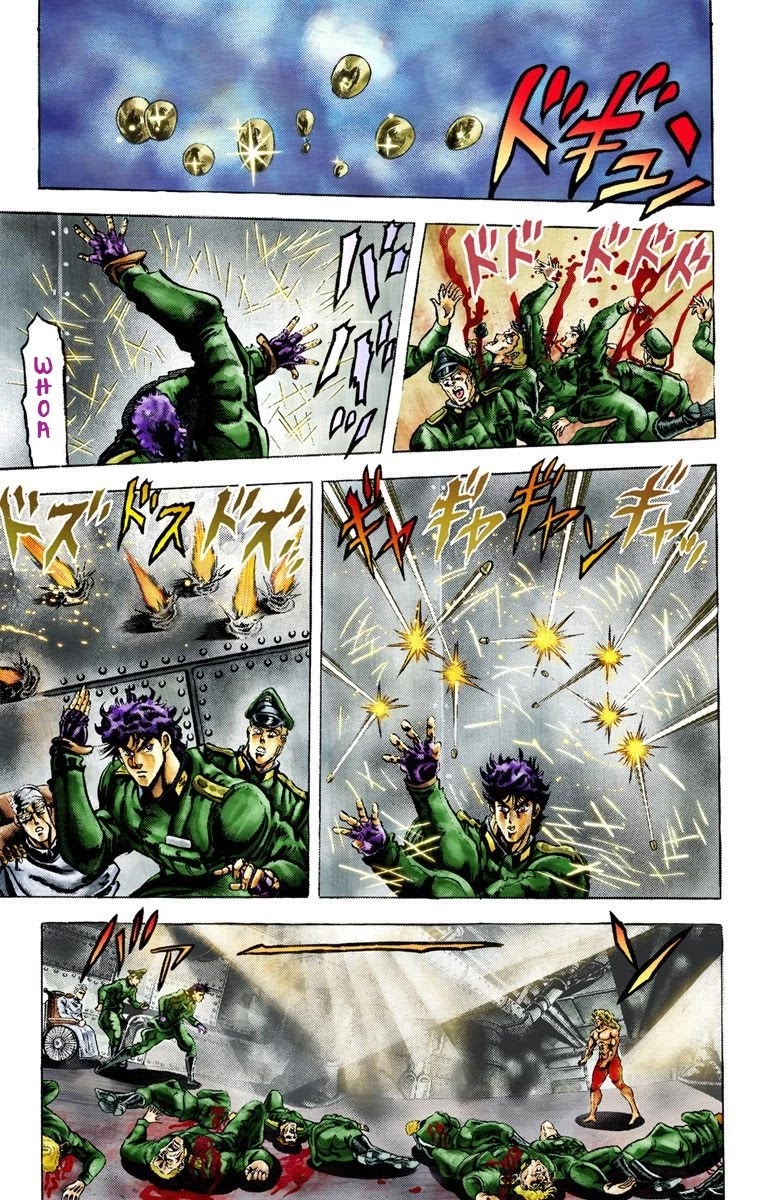 JoJo's Bizarre Adventure Part 2 - Battle Tendency (Official Colored) chapter 13 page 17