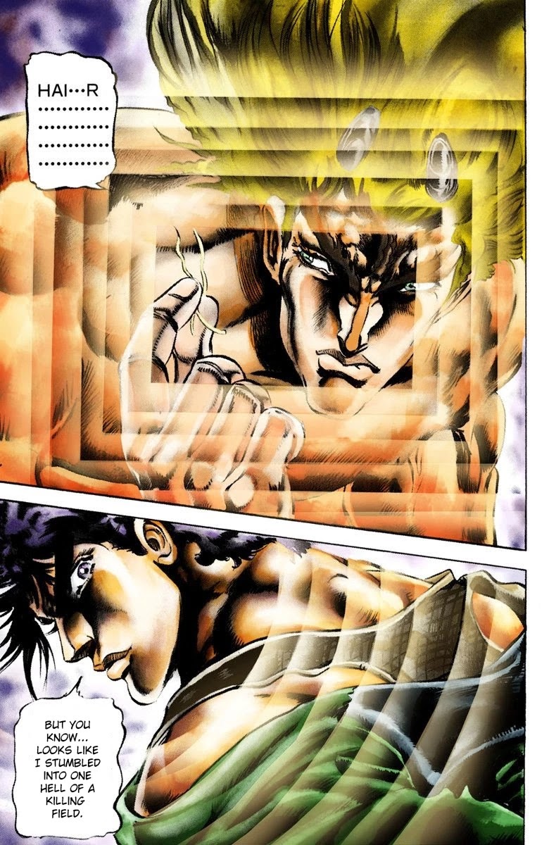 JoJo's Bizarre Adventure Part 2 - Battle Tendency (Official Colored) chapter 13 page 19