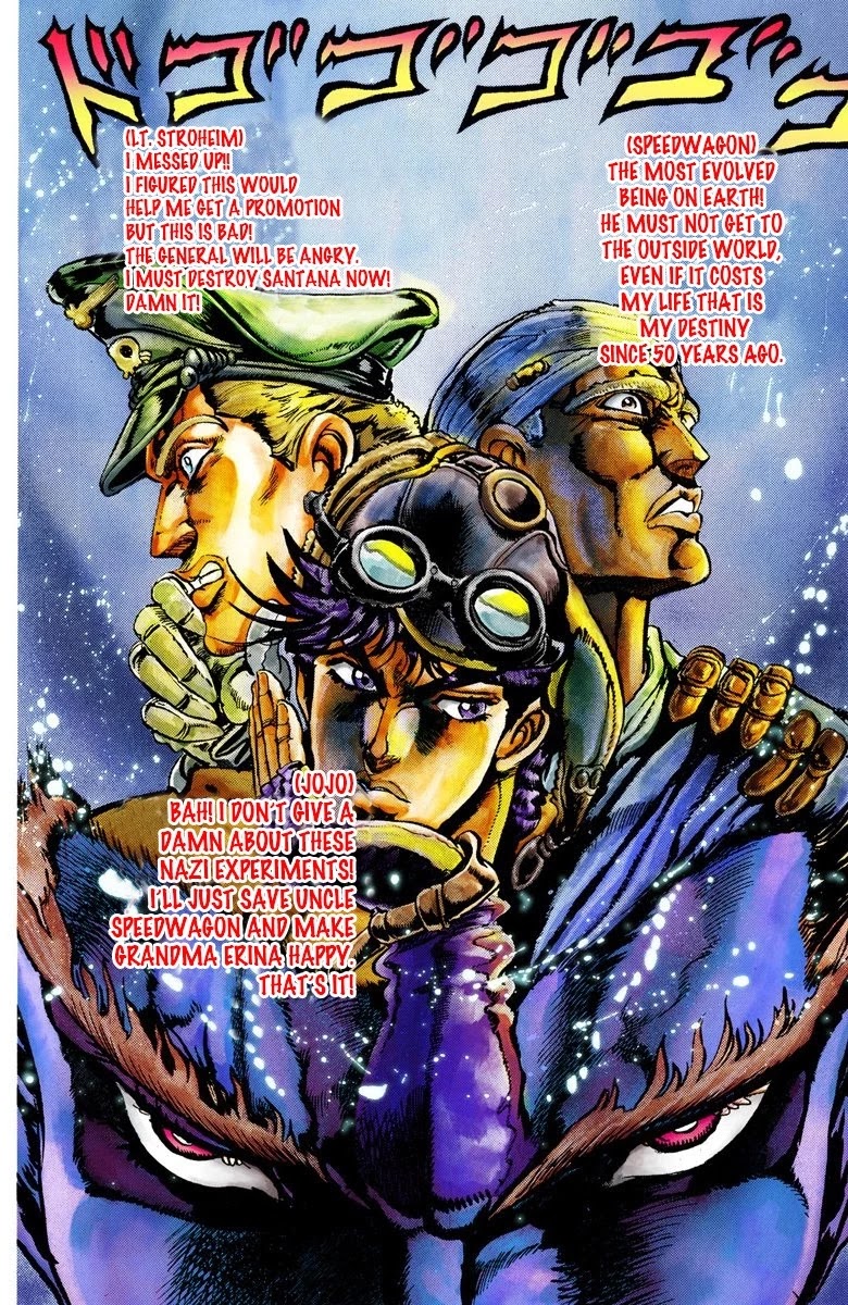 JoJo's Bizarre Adventure Part 2 - Battle Tendency (Official Colored) chapter 13 page 2