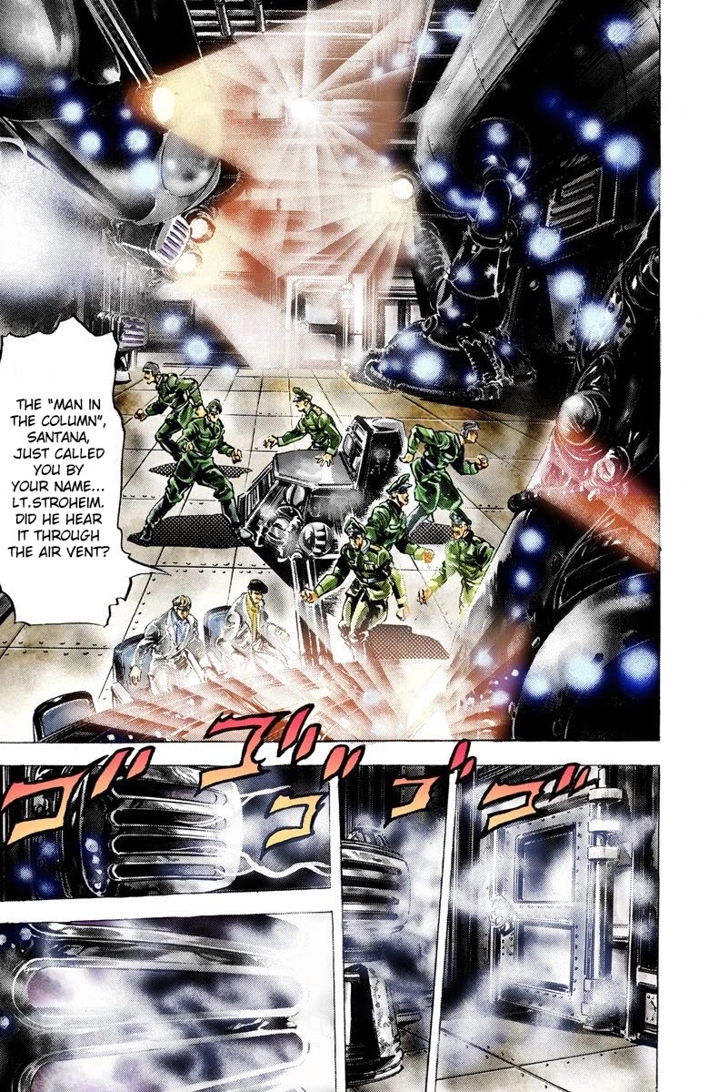 JoJo's Bizarre Adventure Part 2 - Battle Tendency (Official Colored) chapter 13 page 3