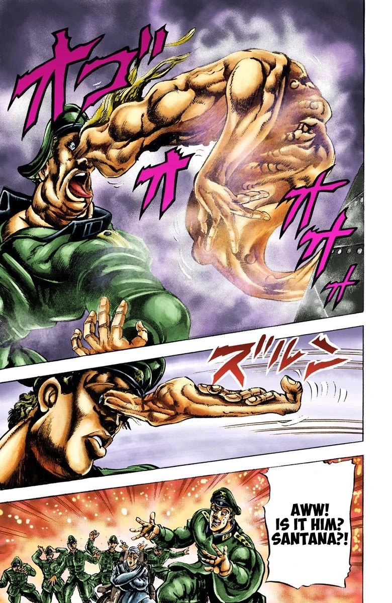 JoJo's Bizarre Adventure Part 2 - Battle Tendency (Official Colored) chapter 13 page 5