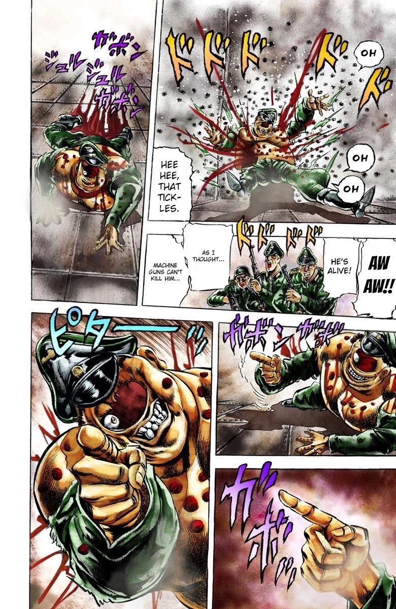 JoJo's Bizarre Adventure Part 2 - Battle Tendency (Official Colored) chapter 13 page 8