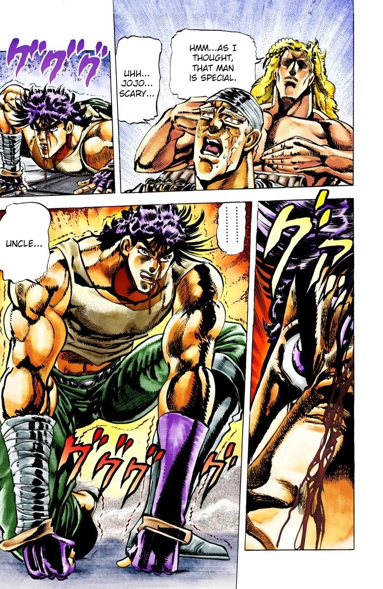 JoJo's Bizarre Adventure Part 2 - Battle Tendency (Official Colored) chapter 14 page 16