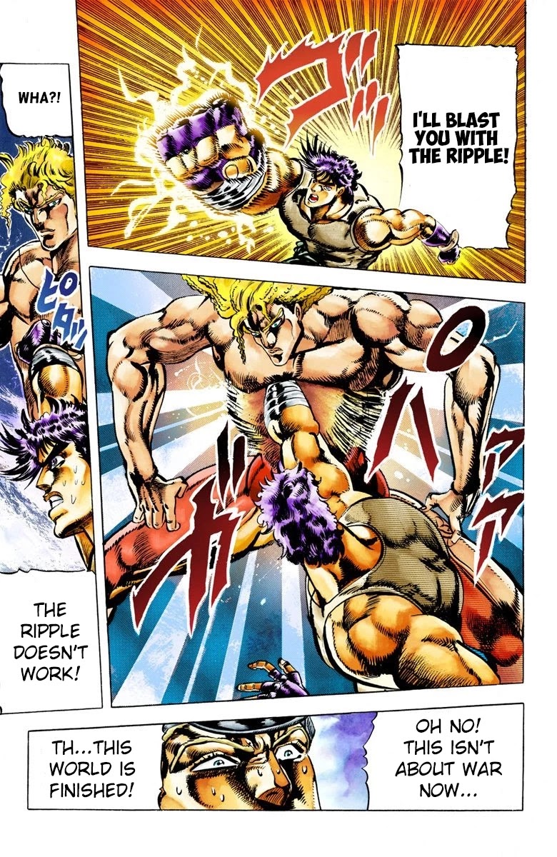 JoJo's Bizarre Adventure Part 2 - Battle Tendency (Official Colored) chapter 14 page 18