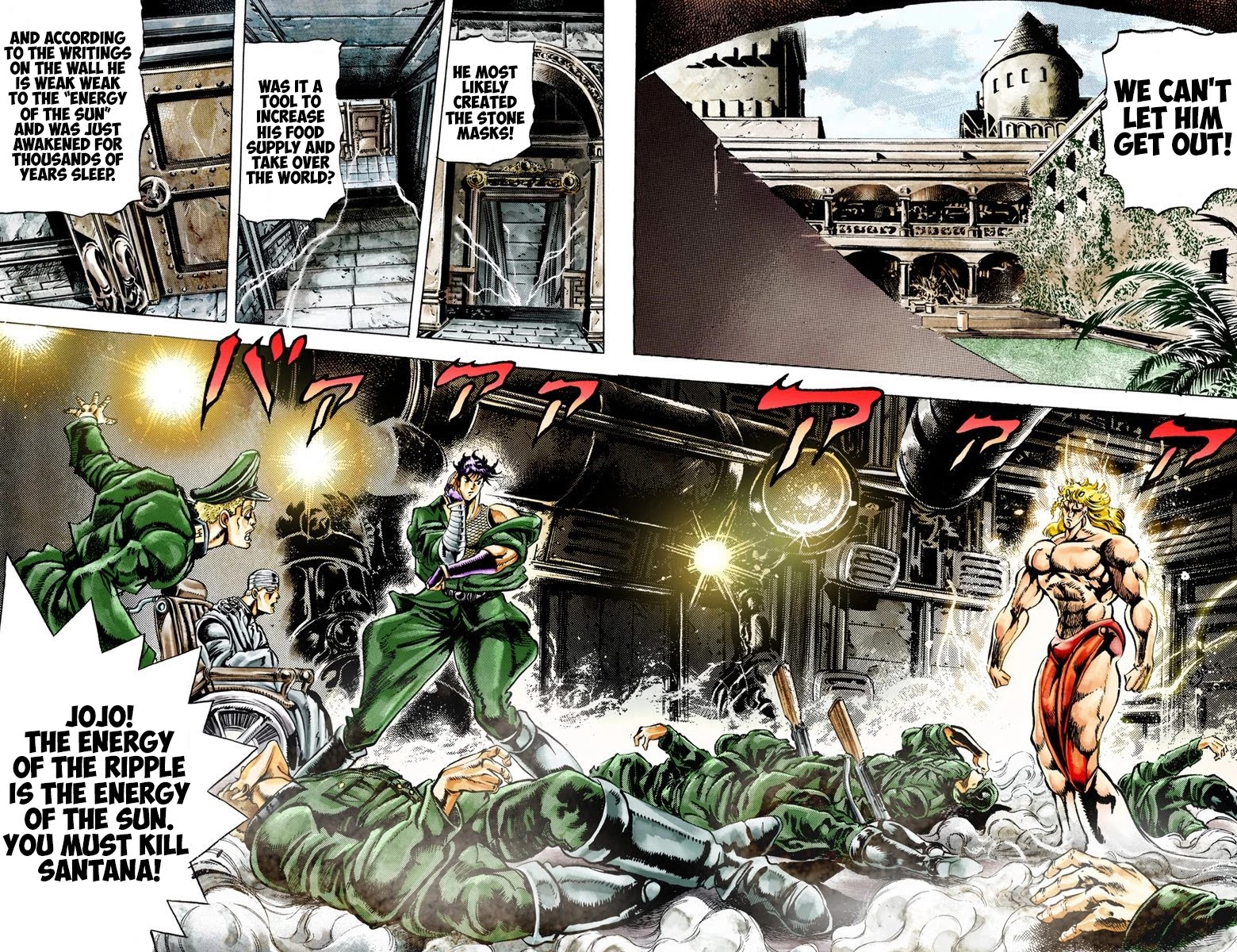 JoJo's Bizarre Adventure Part 2 - Battle Tendency (Official Colored) chapter 14 page 2