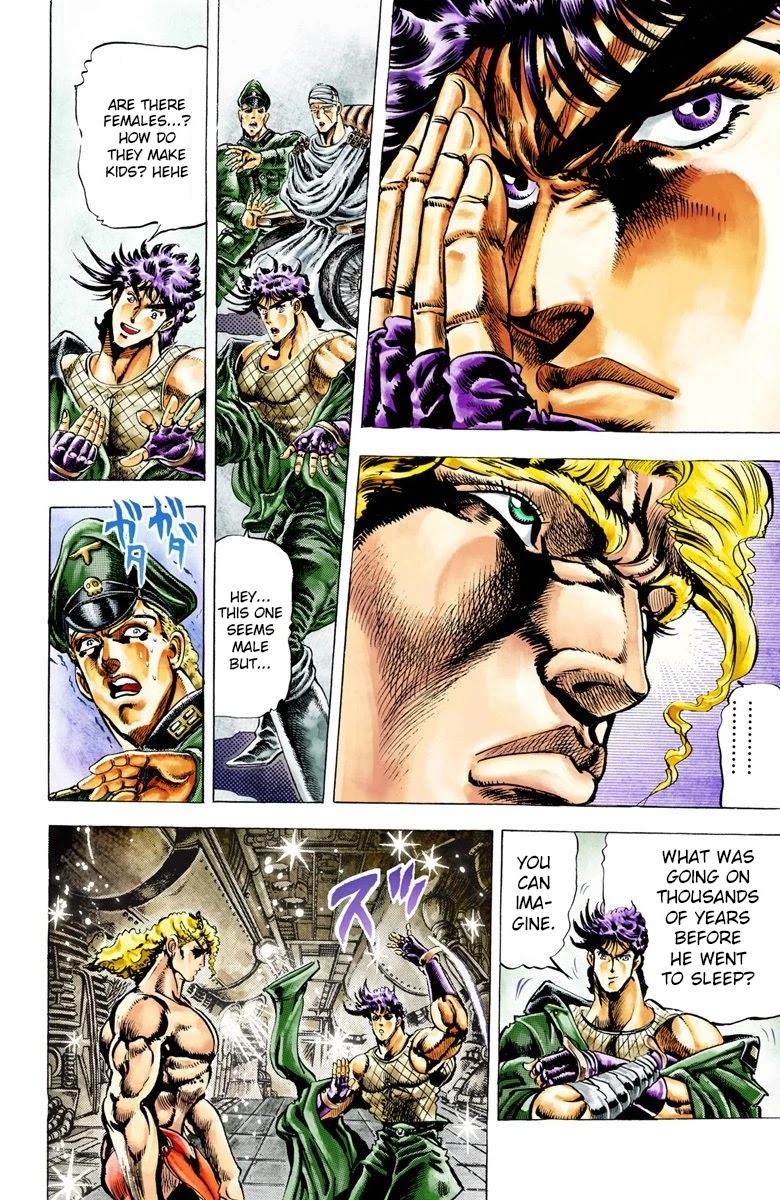 JoJo's Bizarre Adventure Part 2 - Battle Tendency (Official Colored) chapter 14 page 3