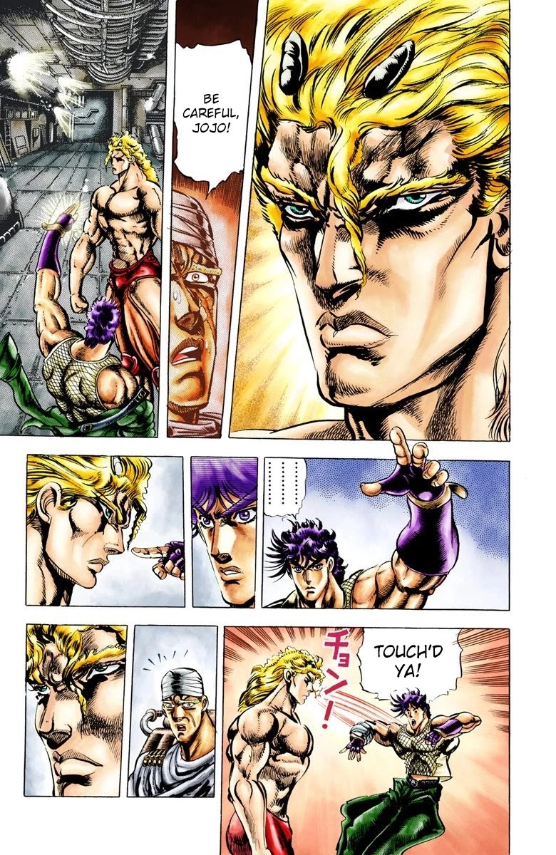 JoJo's Bizarre Adventure Part 2 - Battle Tendency (Official Colored) chapter 14 page 4